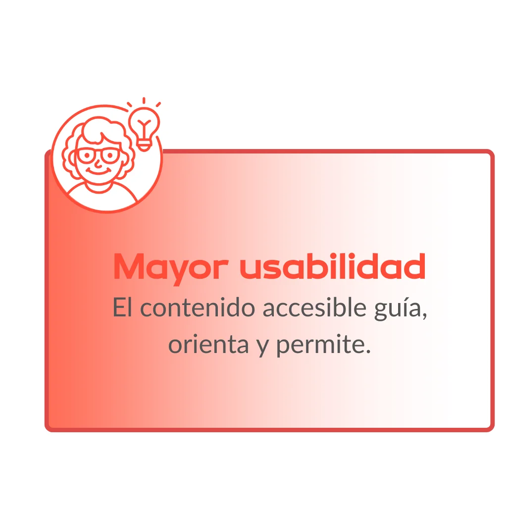 Mejora de la usabilidad mediante accesibilidad cognitiva en contenidos digitale
